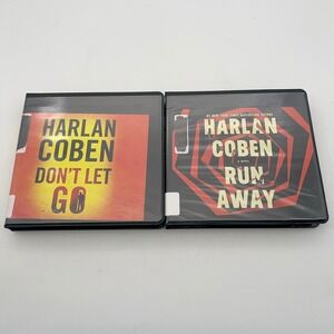 Harlan Coben Audiobook Lot Run Away Don't Let Go Unabridged CD Steven Weber